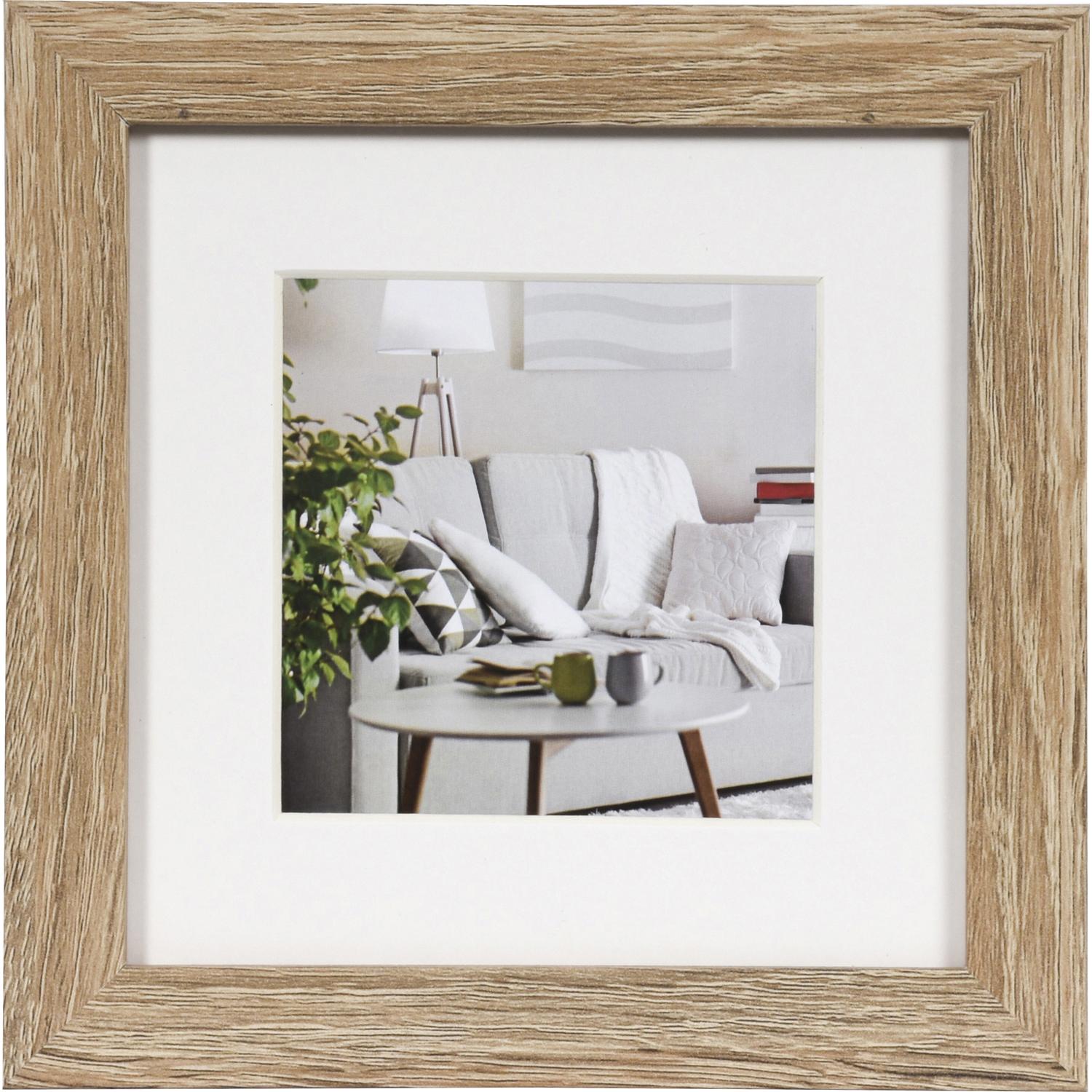 Bilderrahmen Modern - 15x15cm - Hellbraun