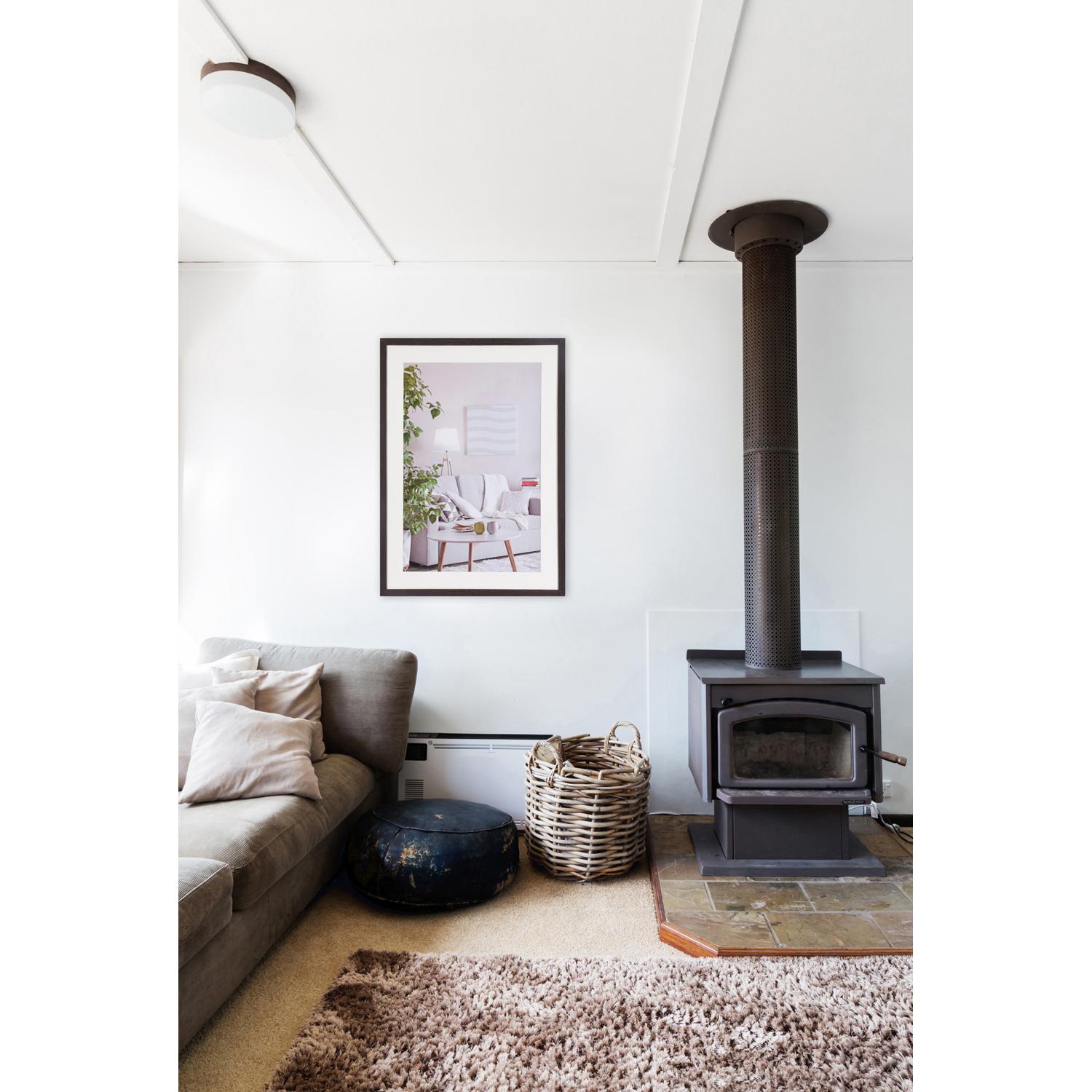 Bilderrahmen Modern - 50x70cm - Dunkelbraun