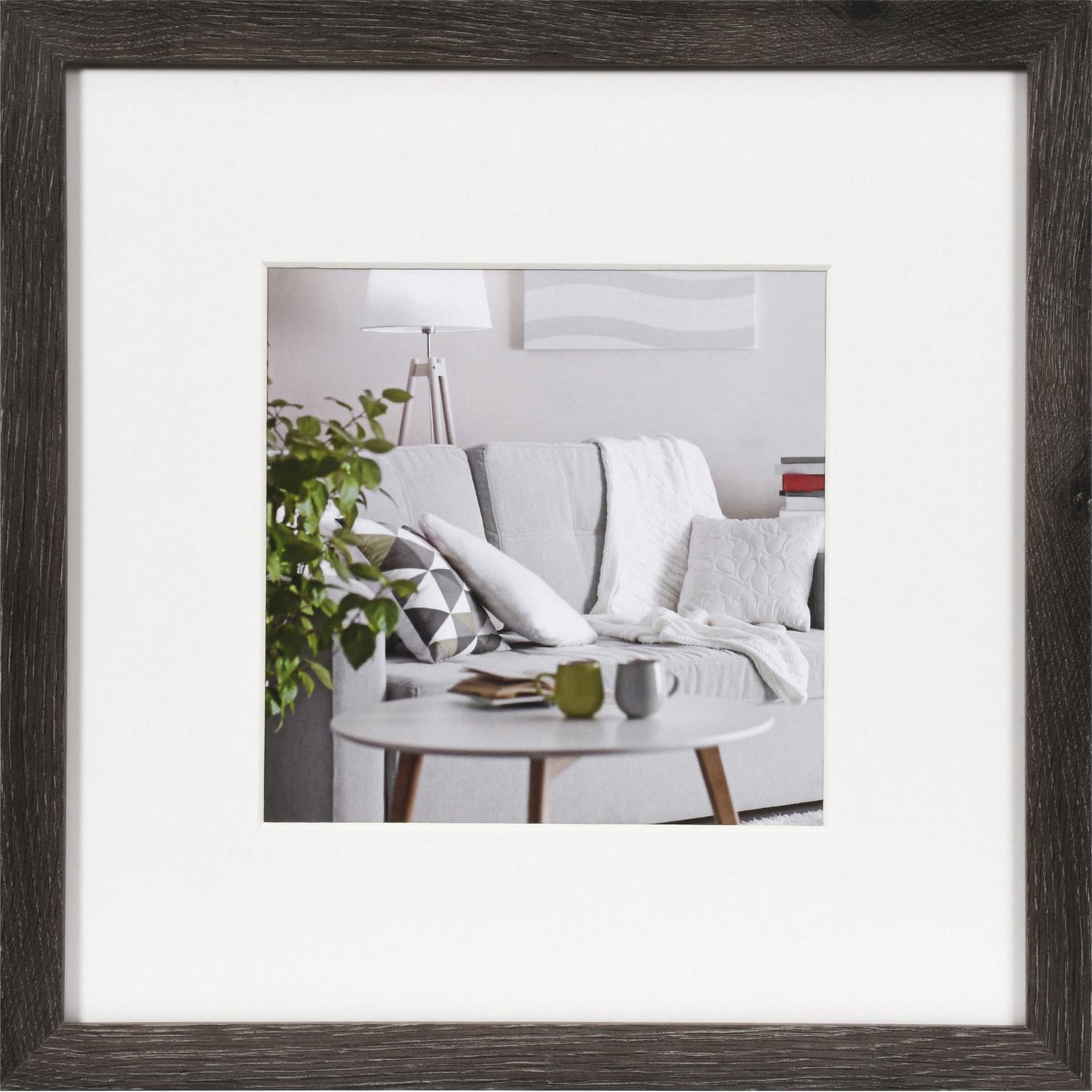 Bilderrahmen Modern - 30x30cm - Dunkelgrau