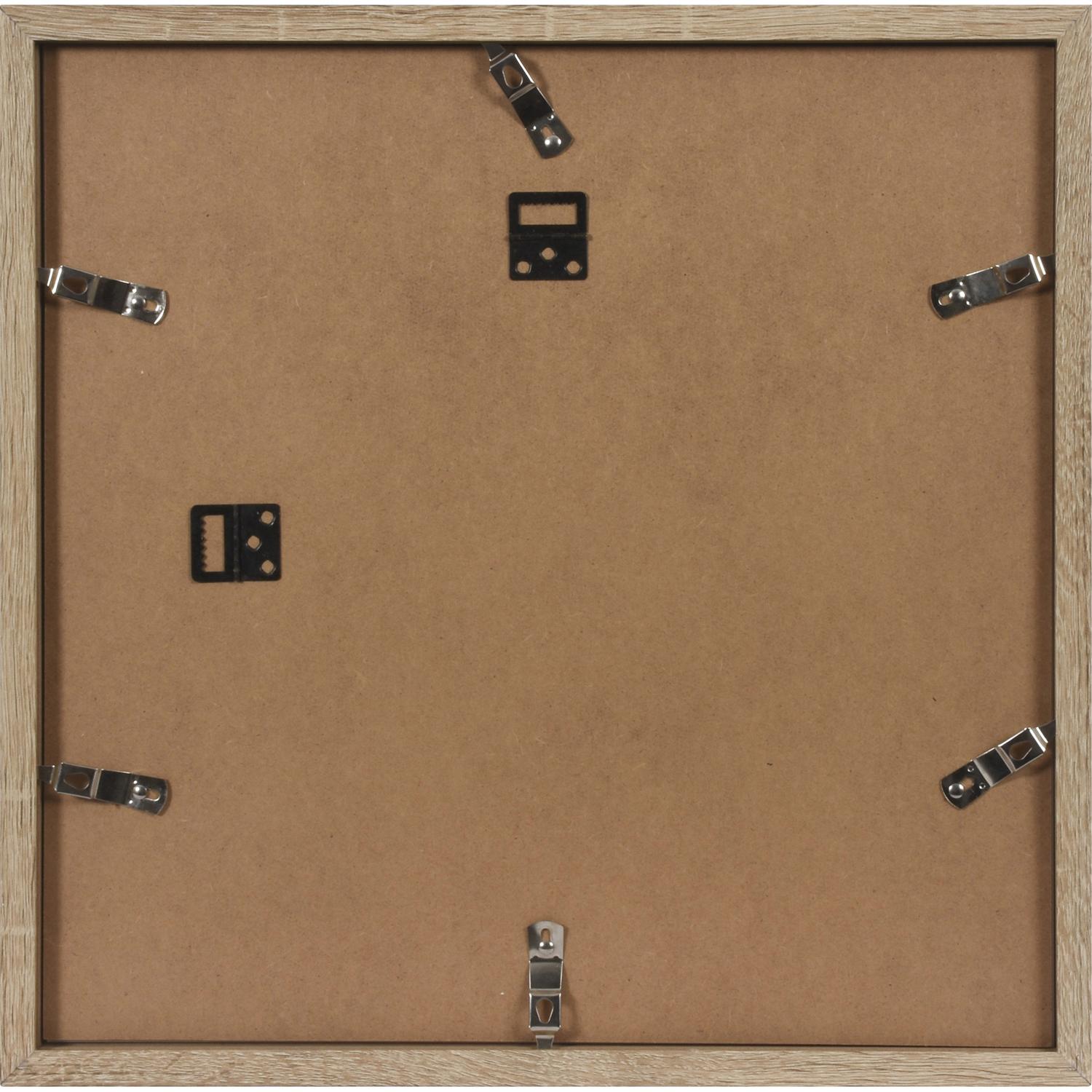 Bilderrahmen Modern - 40x40cm - Hellbraun