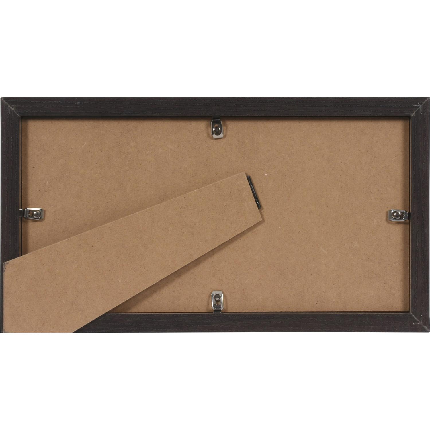 Bilderrahmen Modern - 15x30cm - Dunkelbraun