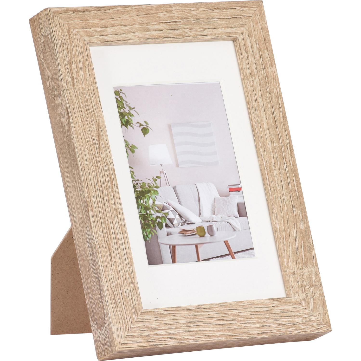 Bilderrahmen Modern - 15x20cm - Hellbraun
