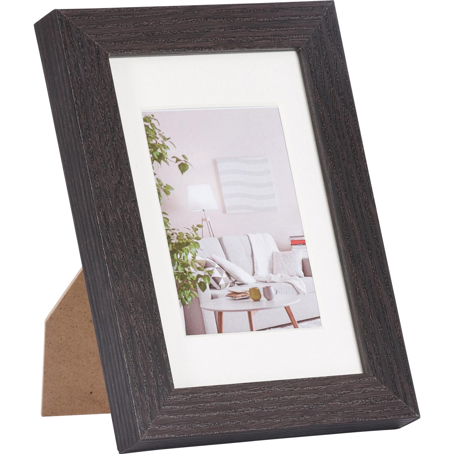 Bilderrahmen Modern - 10x15cm - Dunkelbraun