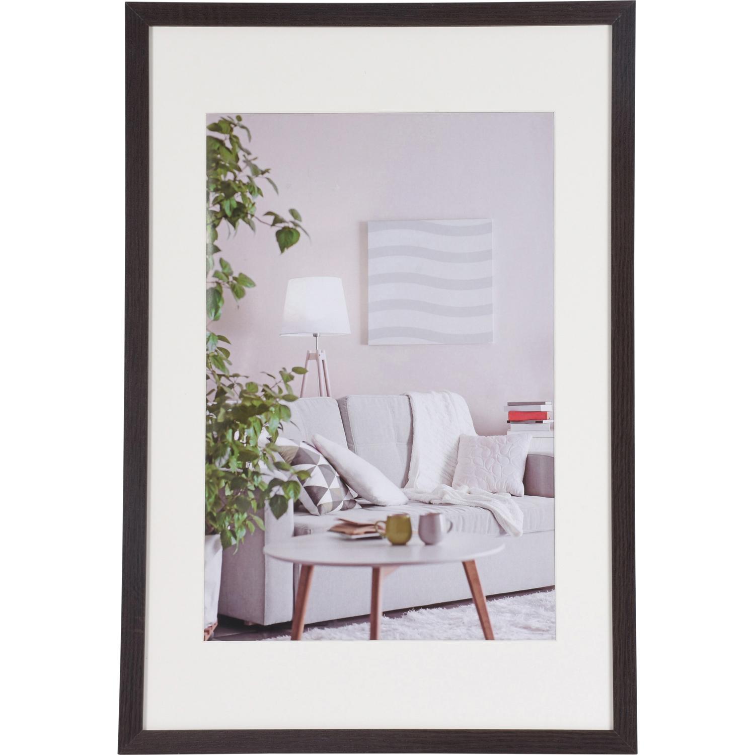 Bilderrahmen Modern - 40x60cm - Dunkelbraun