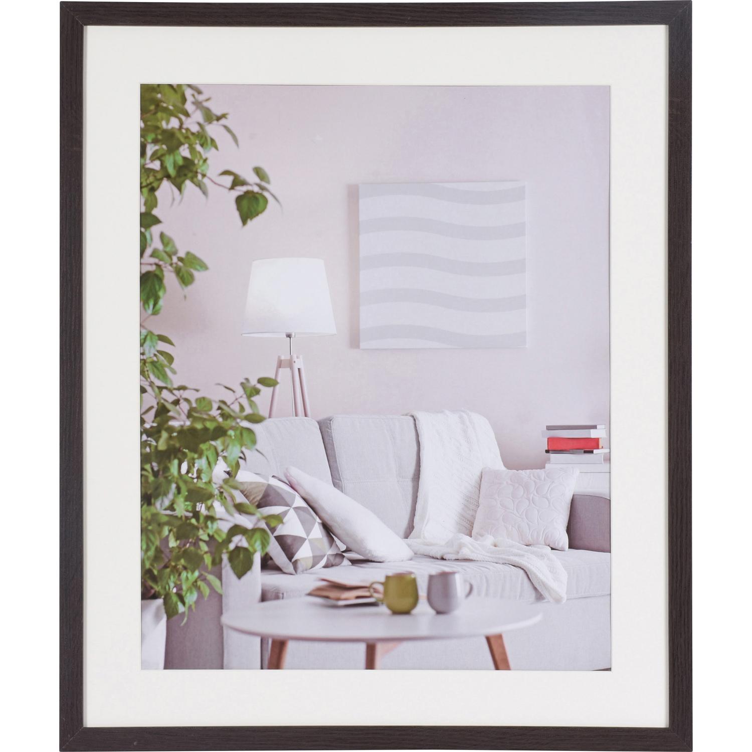 Bilderrahmen Modern - 50x60cm - Dunkelbraun