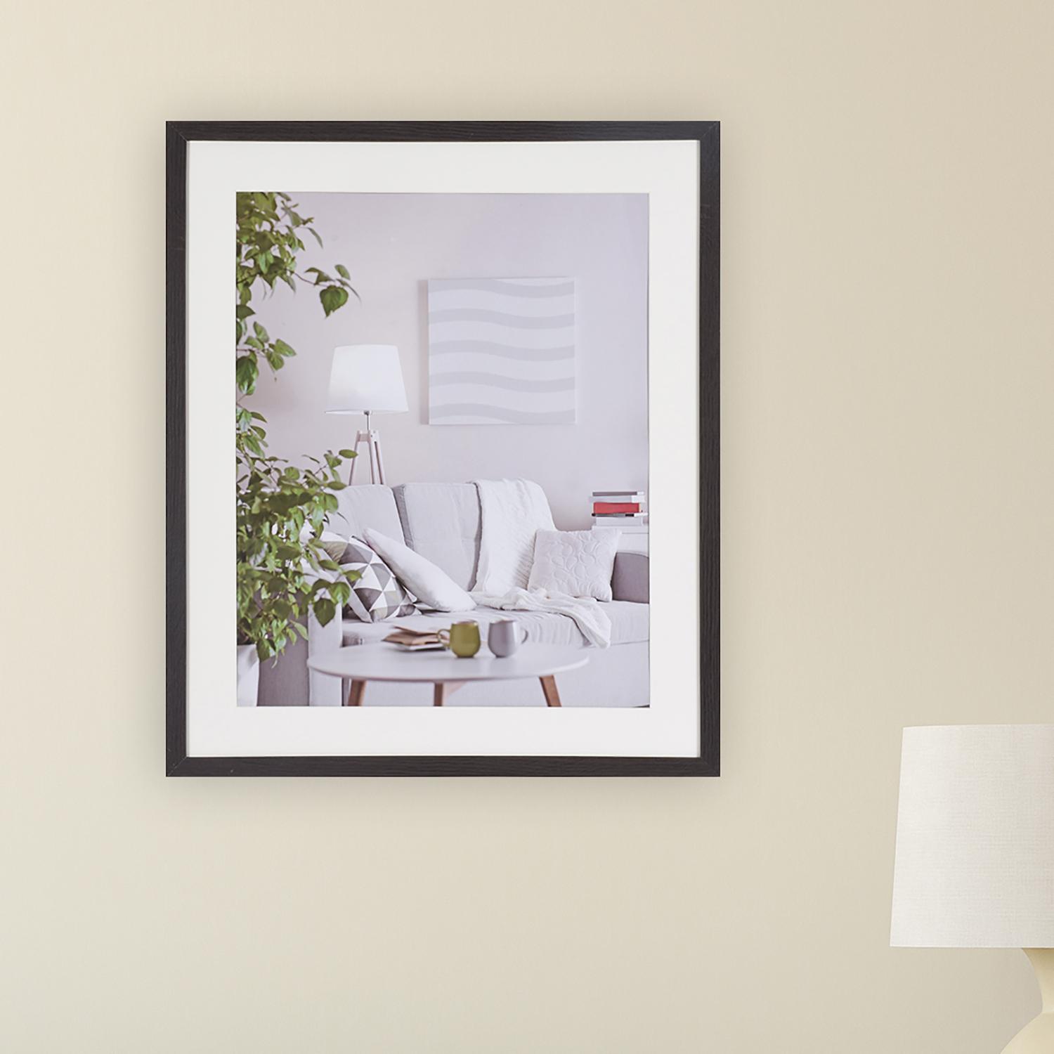 Bilderrahmen Modern - 50x60cm - Dunkelbraun