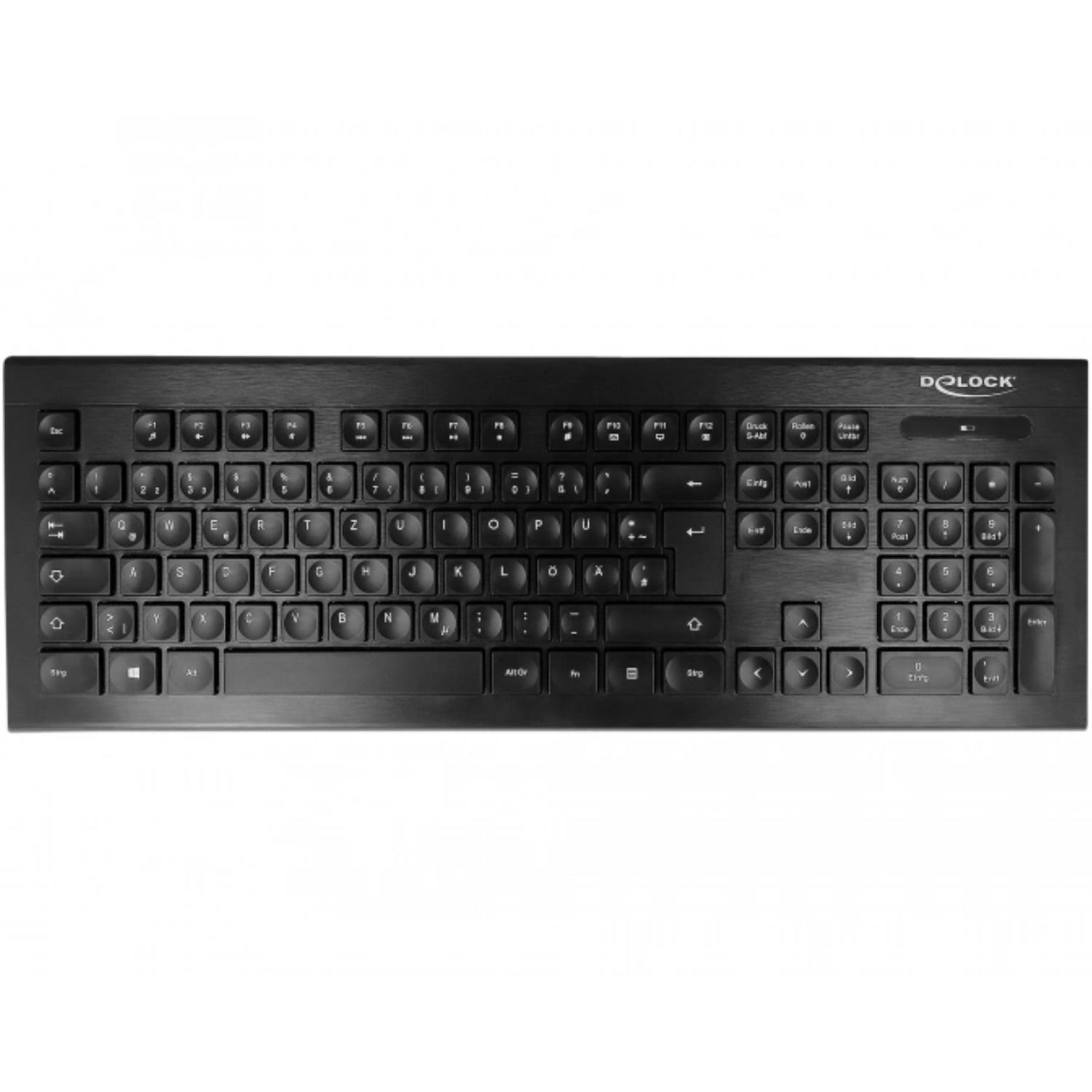 Kabellose Tastatur - QWERTZ - Delock