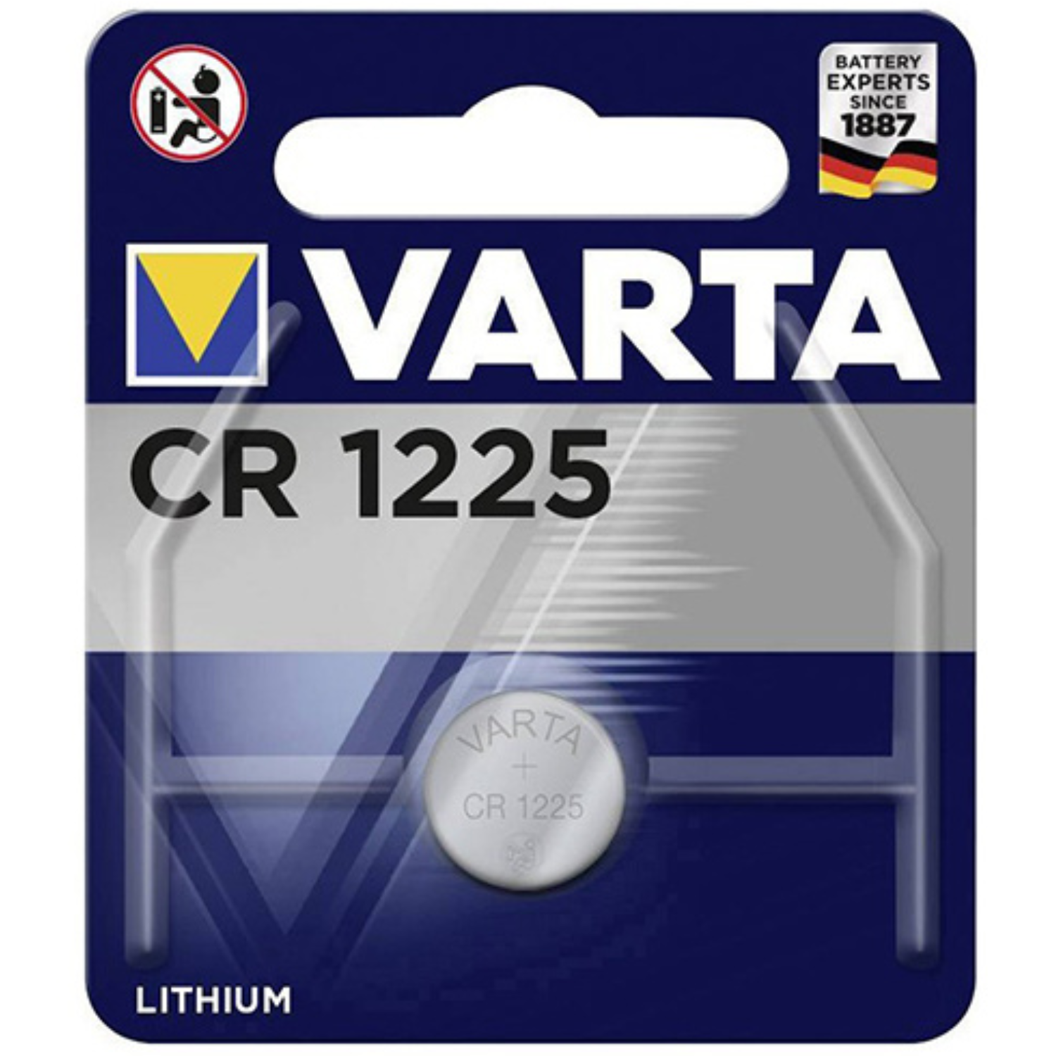 Varta Lithium CR1225 Blister 1