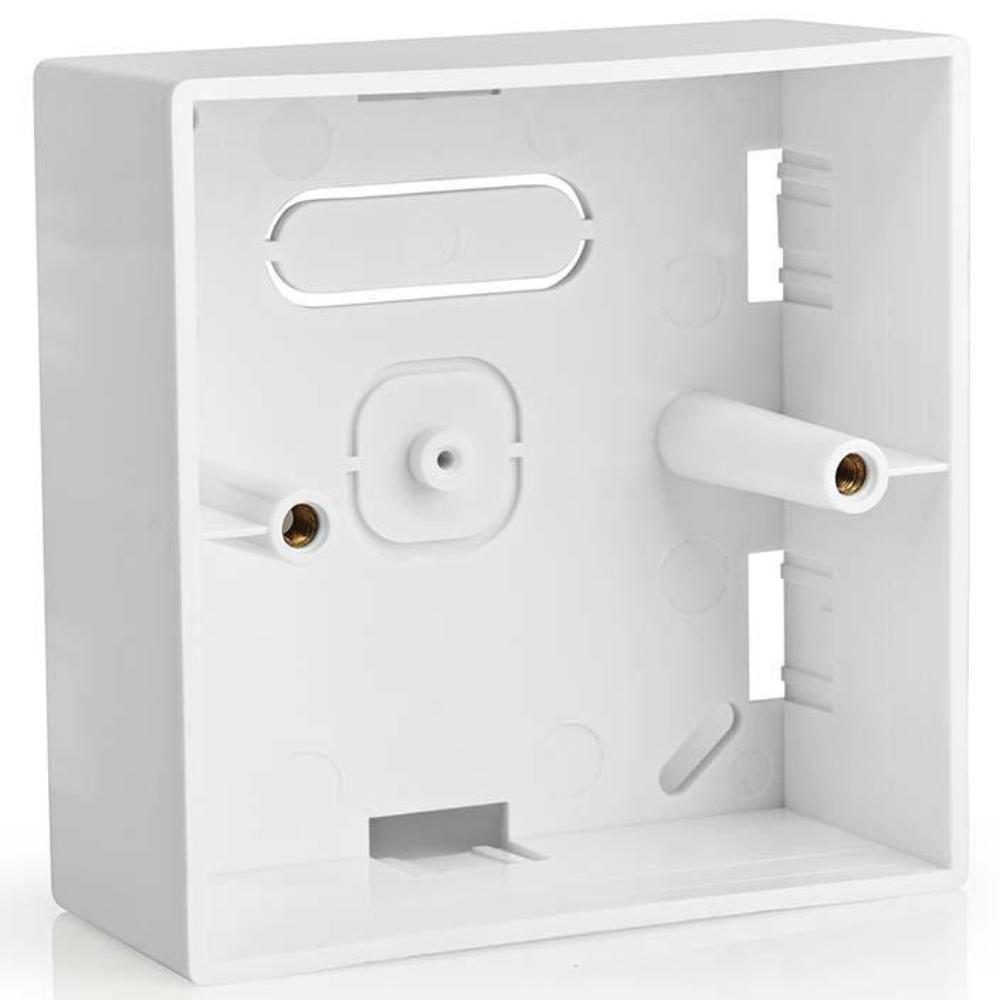 Aufputzdose Wandmontage 86 x 86 mm Weiß - Nedis