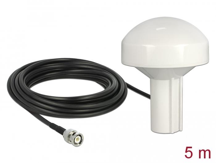 Navilock GNSS GALILEO GPS QZSS Marine Antenne 1575 MHz BNC Stecker 28 dBi - Navilock