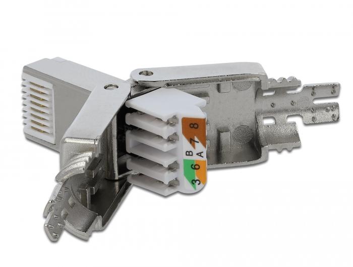 Delock RJ45 Stecker Cat.6 STP ohne Werkzeug - Delock