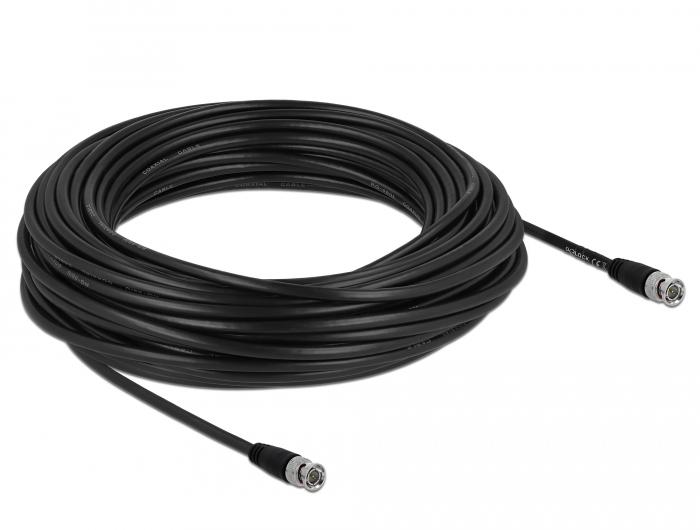 Delock-Kabel BNC-Stecker auf BNC-Stecker 25 m