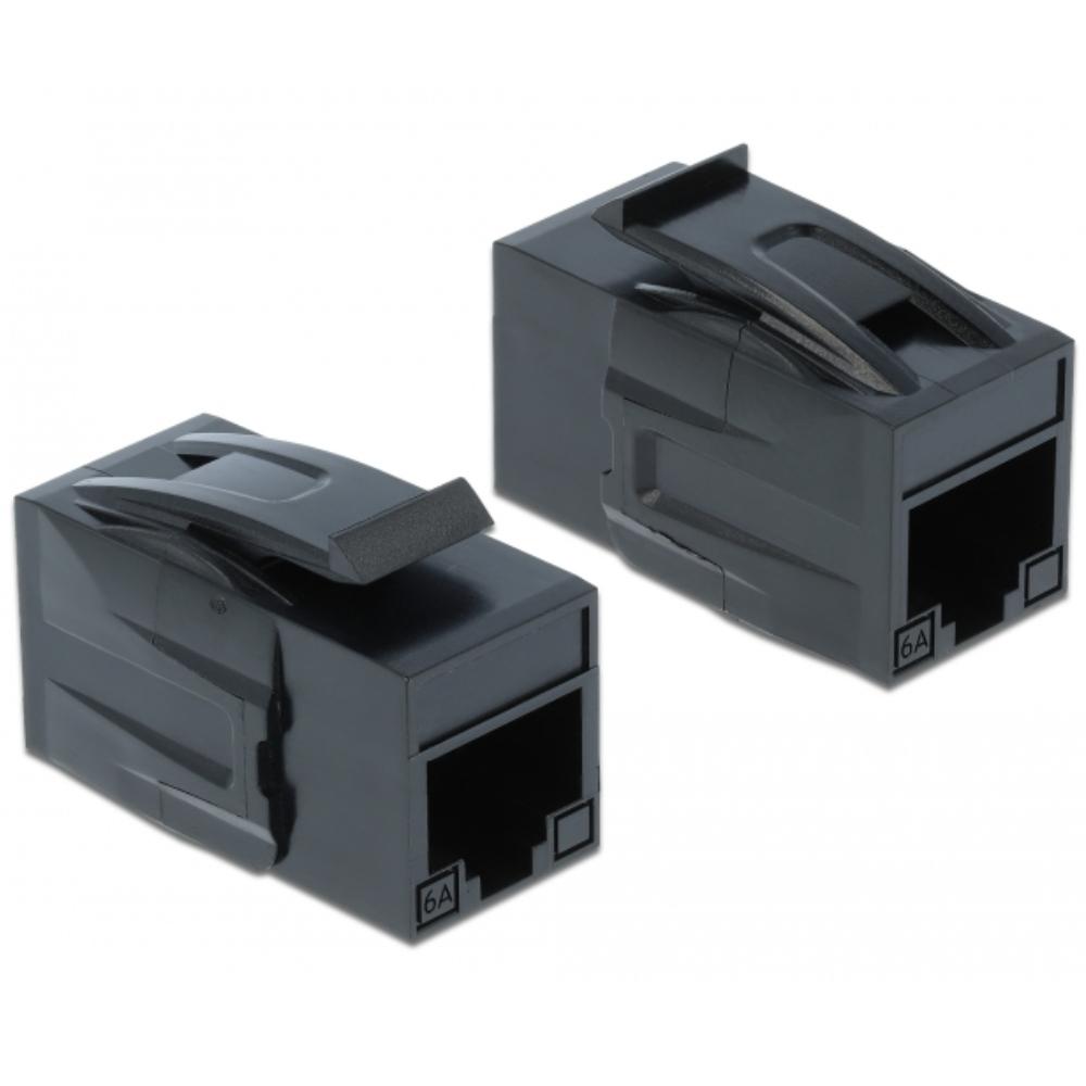 Delock Keystone Modul RJ45 Buchse > RJ45 Buchse Cat.6A UTP - Delock