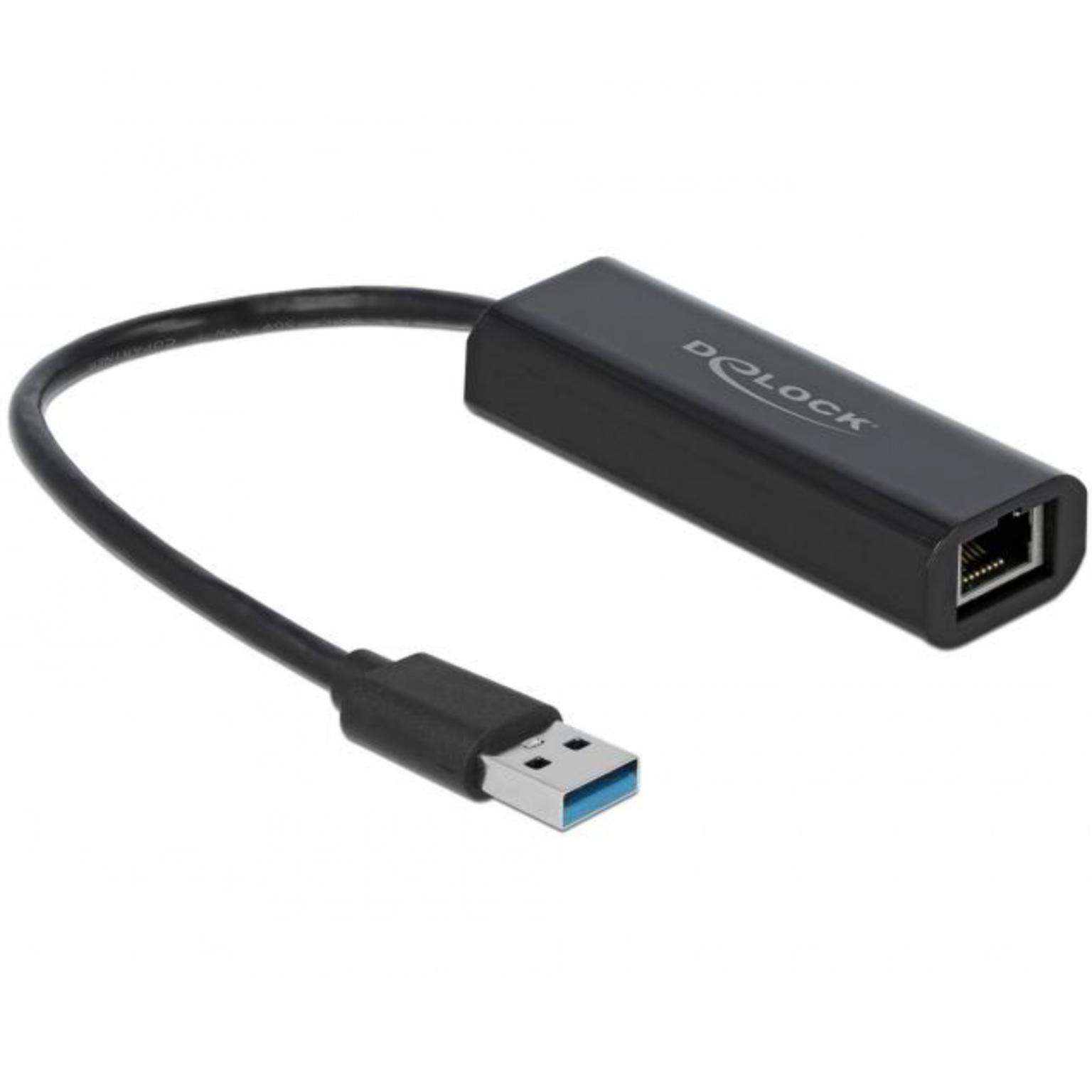 Delock Adapter USB Typ-A Stecker zu 2,5 Gigabit LAN - Delock