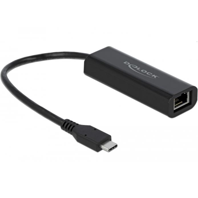 USB C netwerkadapter - Delock