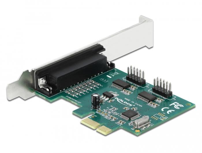 Delock PCI Express Karte auf 2 x seriell RS-232 + 1 x parallel IEE - Delock