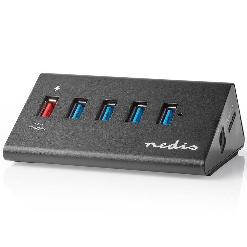 USB-Hub - 5 Anschlüsse - Nedis