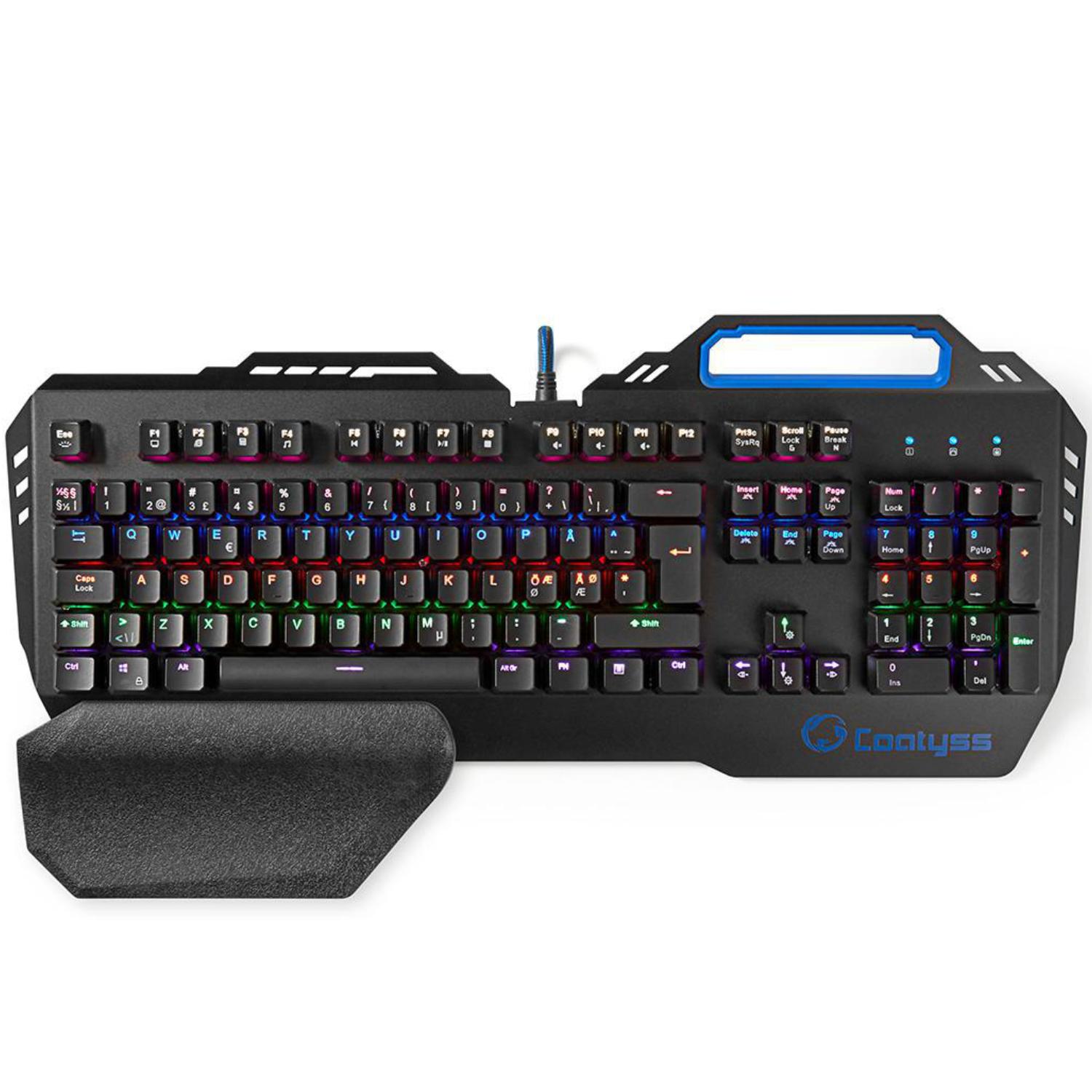 Kabelgebundene Gaming Tastatur - QWERTY - Nedis