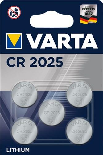CR2025 (6025) Lithium Knopfzelle, 3 V - Varta