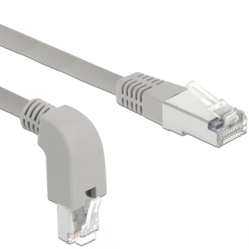 S/FTP Cat 6 Kabel gewinkelt - Delock