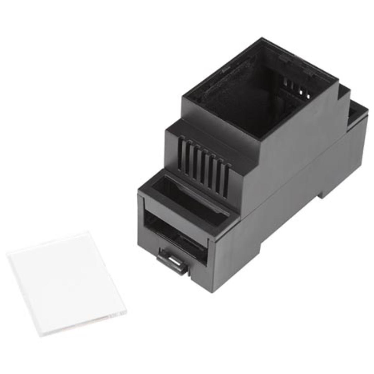 HUTSCHIENENGEHÄUSE MIT LÜFTUNGSSCHLITZEN 2 MODULE - nvt