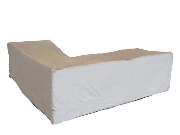 AUßENHÜLLE FÜR L-FÖRMIGE LOUNGE-GARNITUR - 250 cm - Perel Garden