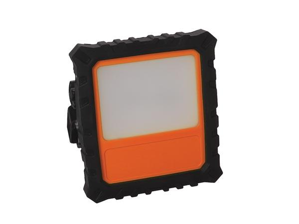 DRAAGBARE HERLAADBARE LED WERKLAMPE 10 W / 700 lm MET DIMFUNCTIE - Perel