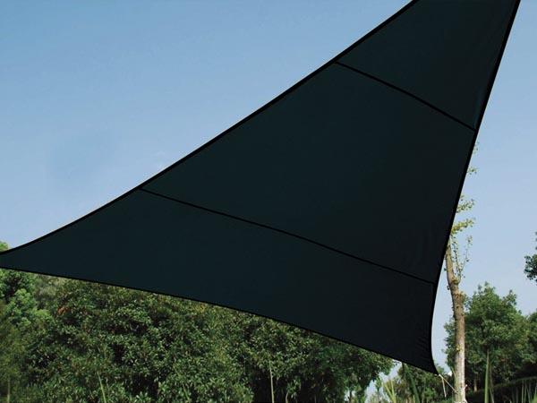 ATMUNGSAKTIVES SONNENSEGEL - DREIECK - 3,6 x 3,6 x 3,6 m - FARBE: ANT - Perel