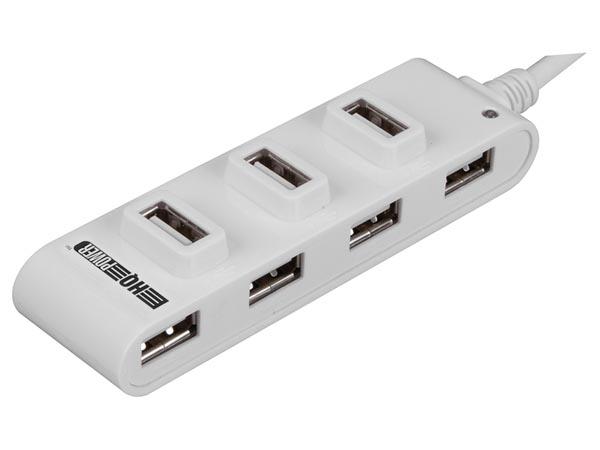 HIGH-SPEED USB 2.0 HUB - 7 Anschlüsse - HQ-Power