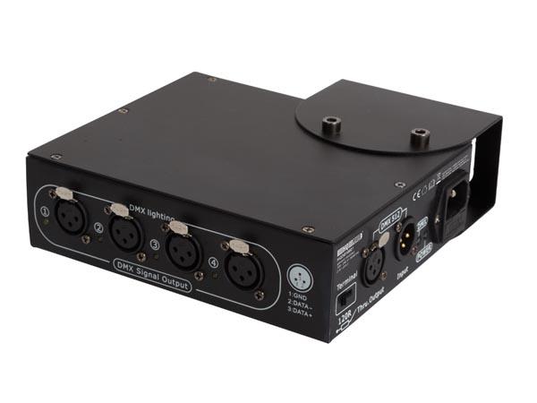 4 WEGE DMX SPLITTER KOMPAKTES GEHÄUSE - HQ-Power