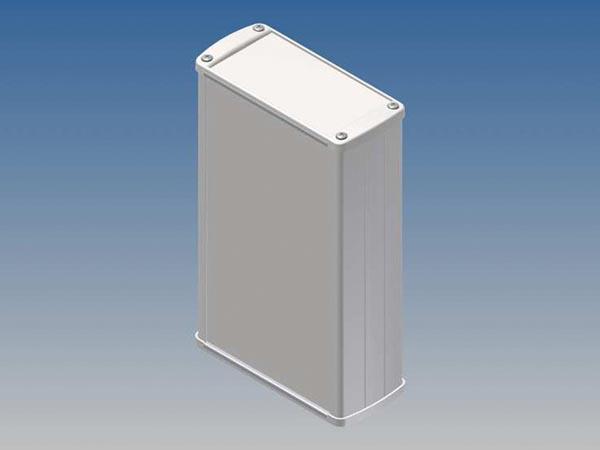 ALUMINIUM GEHÄUSE WEISS 175 x 105,9 x 45,8 mm - Teko