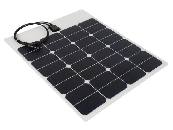 FLEXIBLES SOLARPANEL - 12 V - 50 W - Perel