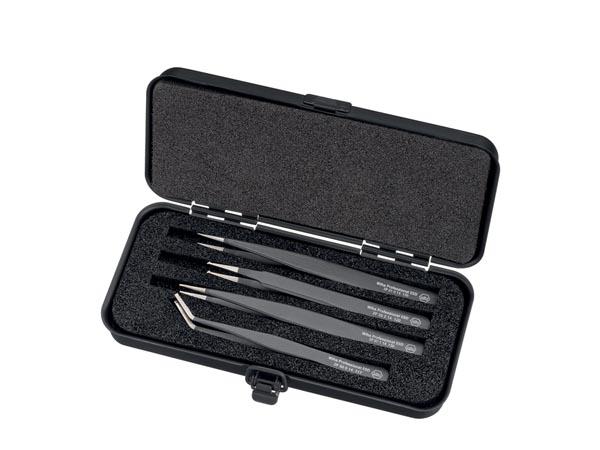 Wiha SMD-Pinzetten-Set Professional ESD Sortiment 4-teilig (32349) - WIHA