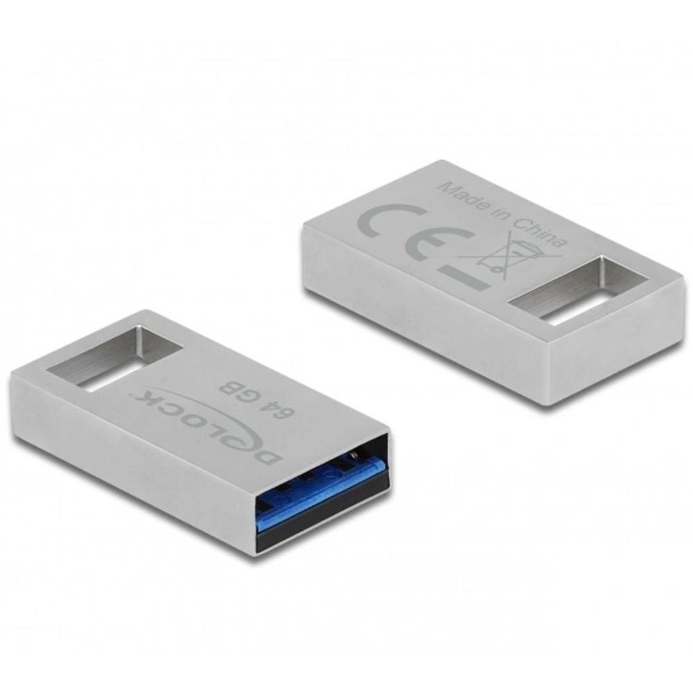 Delock USB 3.2 Stick 64 GB Metallgehäuse - Delock