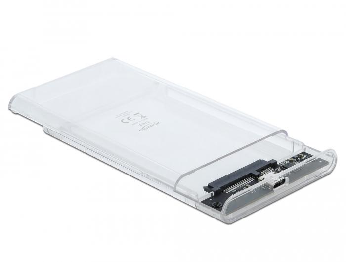 Delock Externes Gehäuse für 2,5″ SATA HDD / SSD mit SuperSpeed USB 10 - Delock