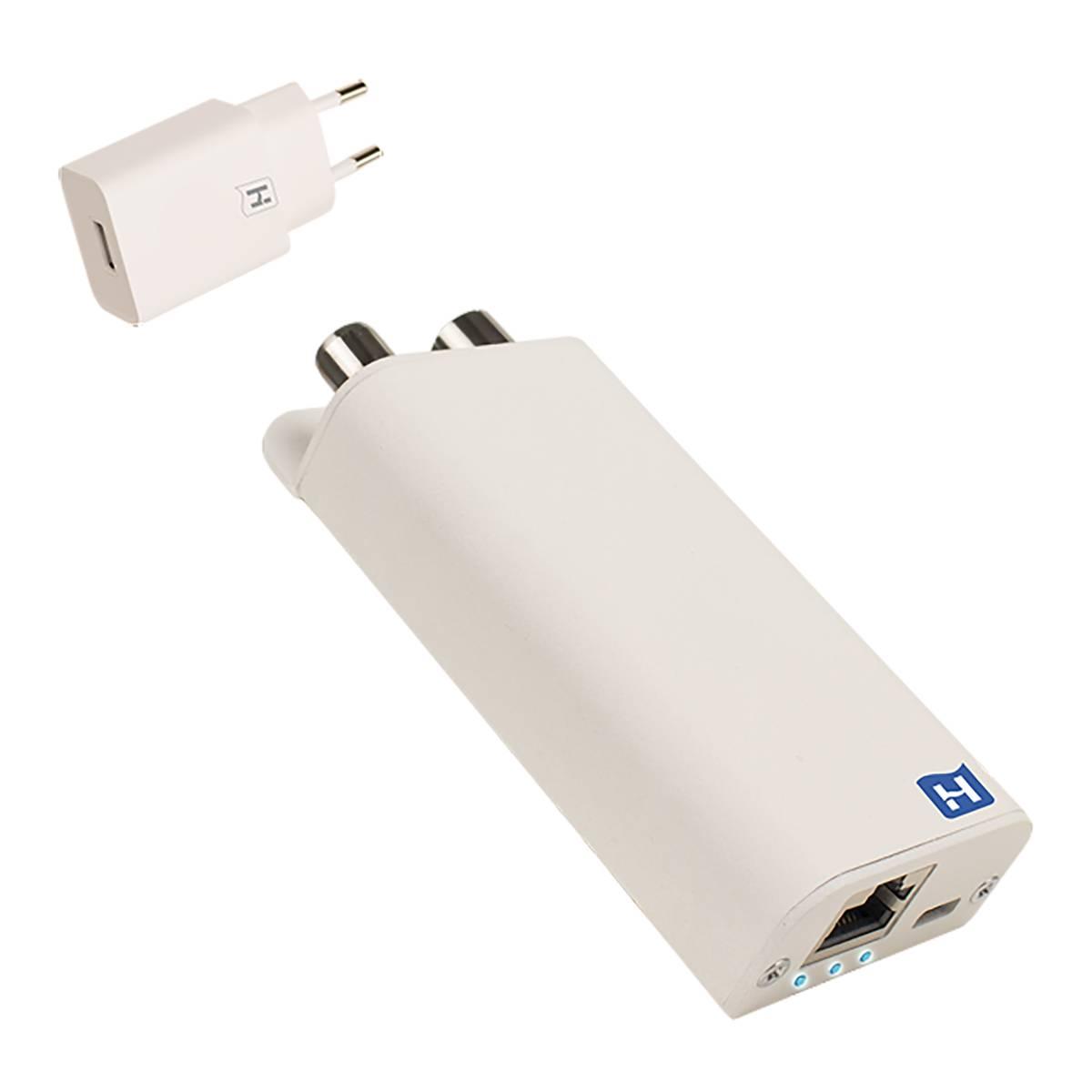 Hirschmann Multimedia über Koax Adapter - Hirschmann