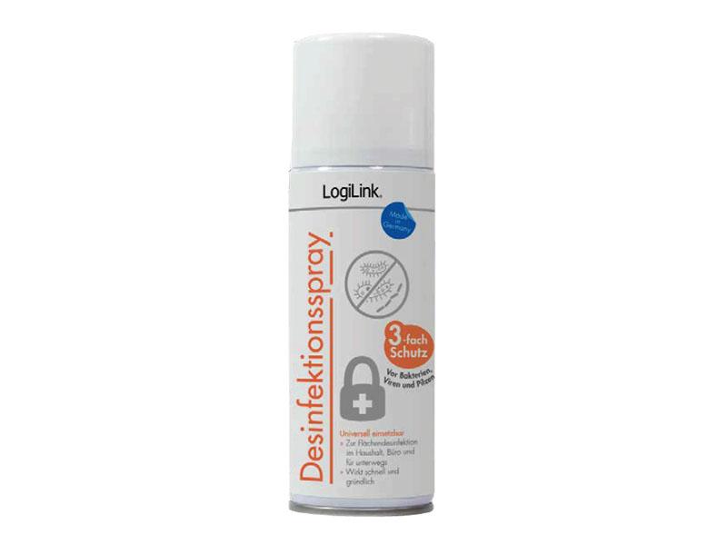 LogiLink Flächendesinfektionsspray 200ml (RP0018) - LogiLink