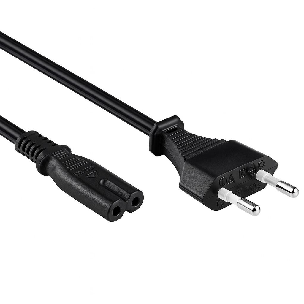 Gerätekabel - C7 - Flachstecker Euro 230V