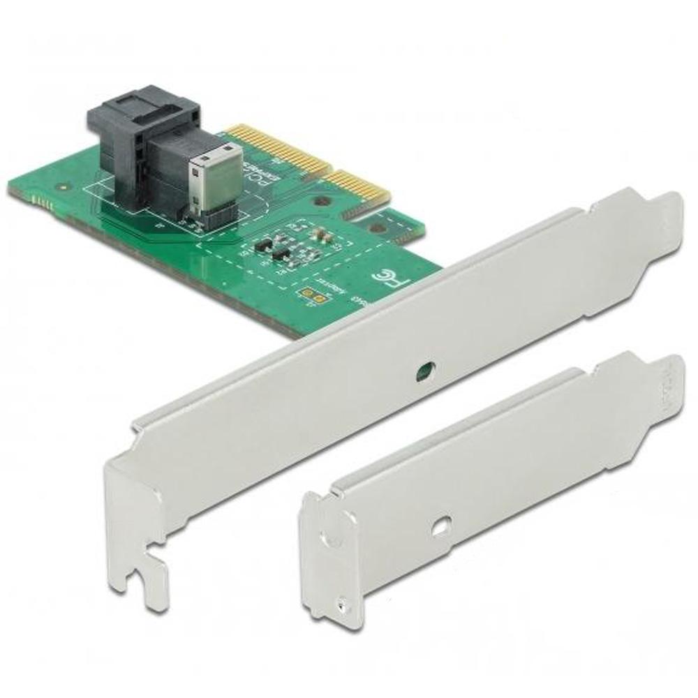 Delock PCI Express x4-Karte auf 1 x interne SFF-8643 NVMe - Niedrigprofil - Delock