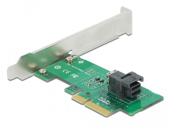Delock PCI Express x4-Karte auf 1 x interne SFF-8643 NVMe - Niedrigprofil - Delock