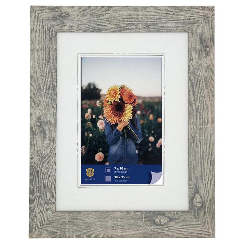 Rahmen Dahlie 10x15 grau - Henzo