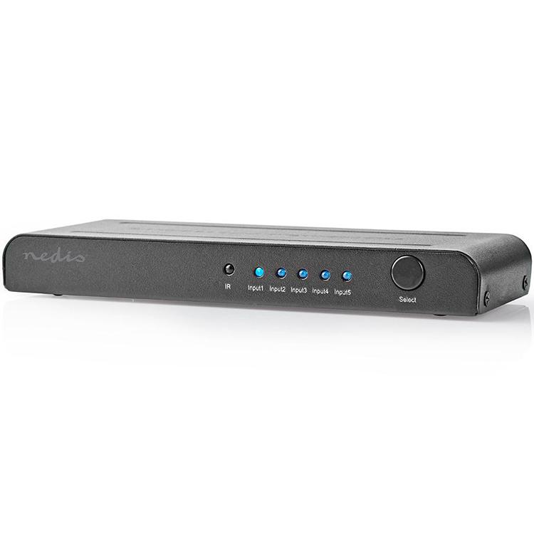 HDMI Umschalter 5 Anschlüsse - Nedis