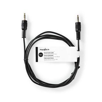 Stereo Audiokabel 3,5 mm Stecker 1,0 m Schwarz - Nedis