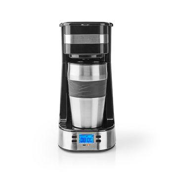 1 Tassen Kaffeemaschine Doppelwandiger Reisebecher 0,42 L Timer