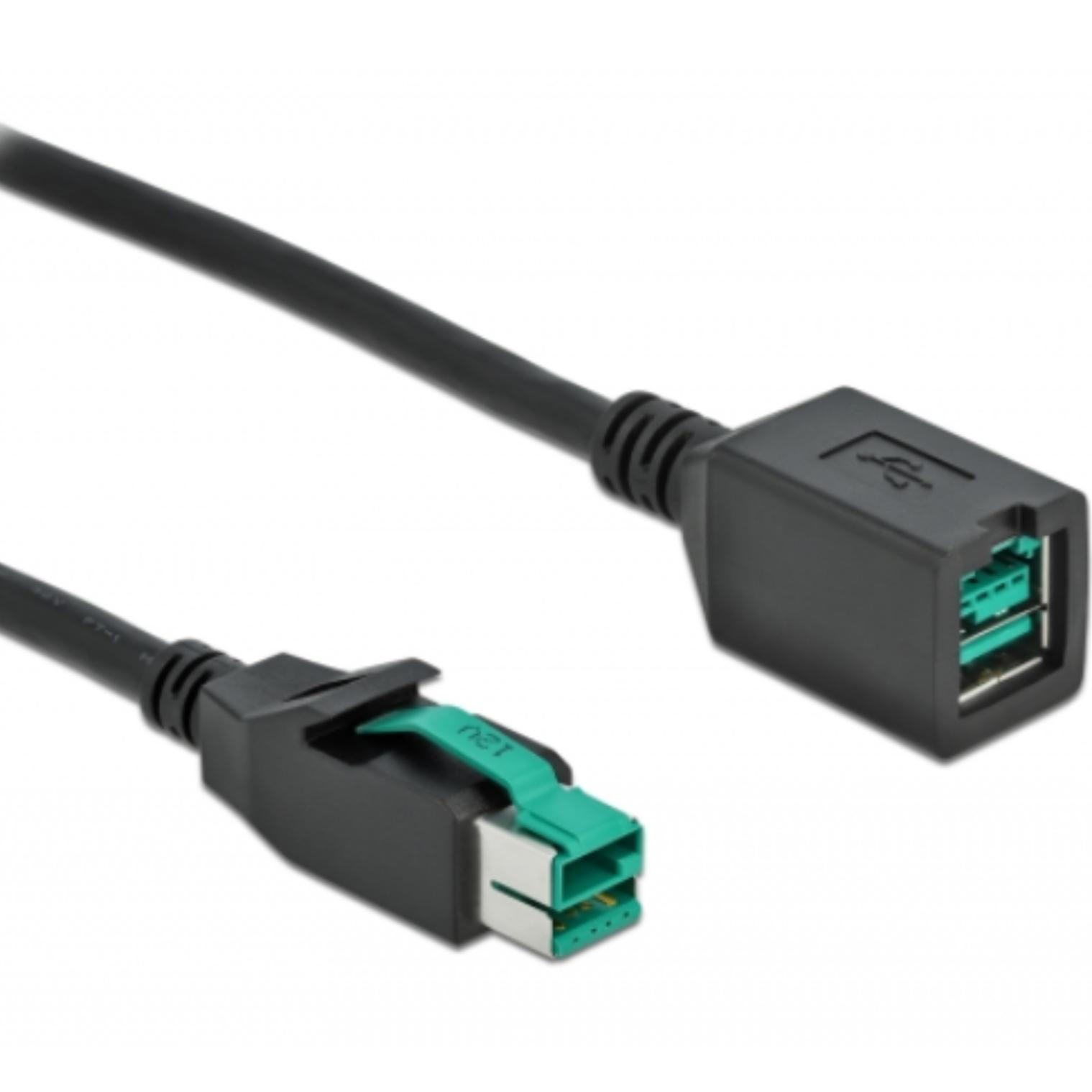 Stromversorgtes USB-Drucker-Verlängerungskabel - Delock