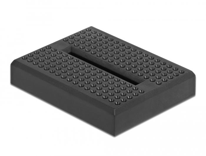 Delock Experimentelle Mini-Stecktafel 170 Kontakte schwarz - Delock