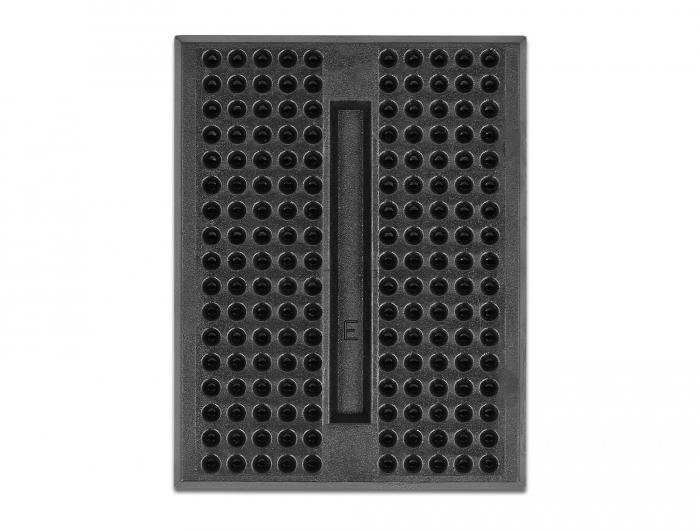 Delock Experimentelle Mini-Stecktafel 170 Kontakte schwarz - Delock