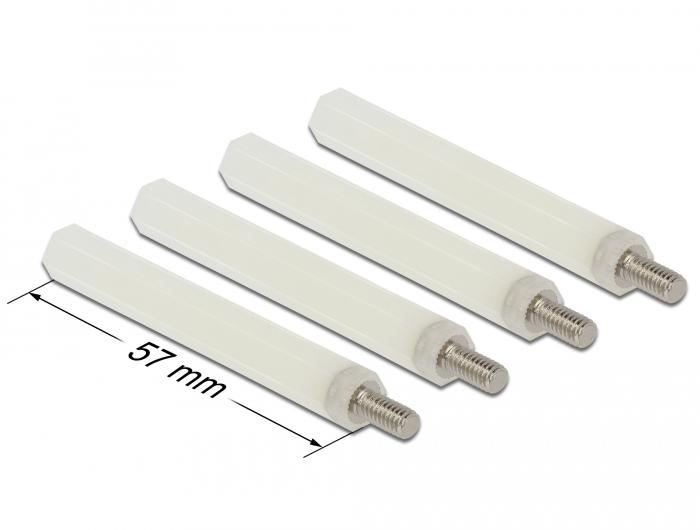 Abstandshalter M4 x M4 - Delock