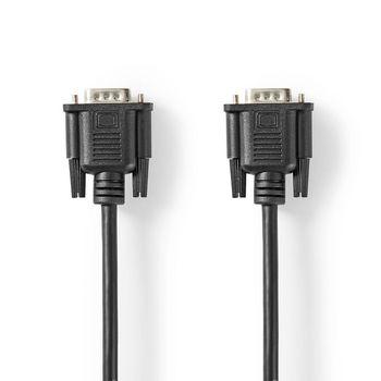 VGA Kabel VGA Stecker 3,0 m Zwart