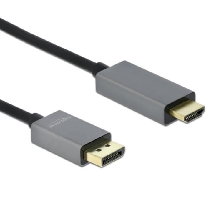 DisplayPort auf HDMI Kabel - 2 Meter - Delock